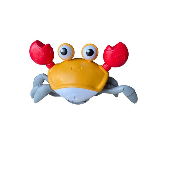Open Box CUTE CRAB electric induction crawling crab toy w/ music and LED light u - Picture 2 of 4